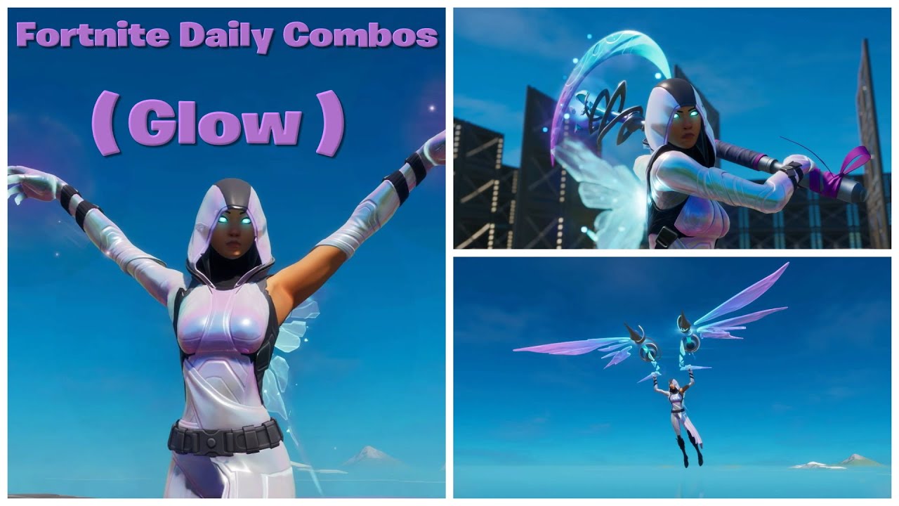 Glow Skin Fortnite Daily Combos YouTube
