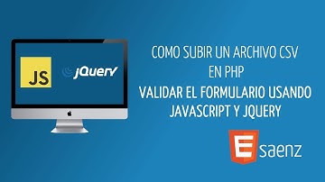 Validar el formulario de subida de archivo con jquery. Parte 2