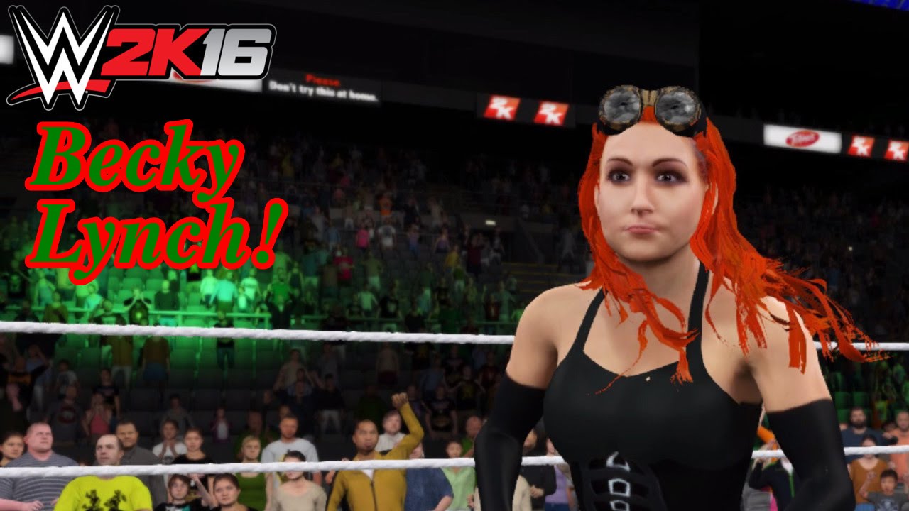 WWE 2K16 PC Becky Lynch Entrance w/ All Updated Graphics (Titantron, Minitron & Walltrons) by