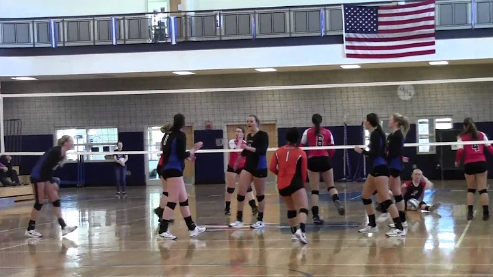 LEC Volleyball Championship: UMass Boston vs. Keene State Highlights (11/4/12)