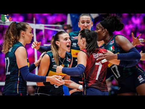 Video L'Italia conquista la terza vittoria consecutiva nella VNL