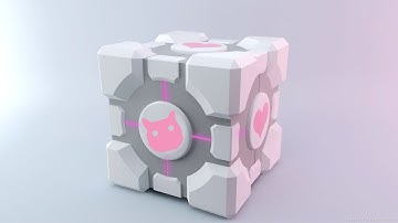 COMPANION CUBE!!!!! | Portal Stories: Mell | Part 6 | Bacon Walkthrough