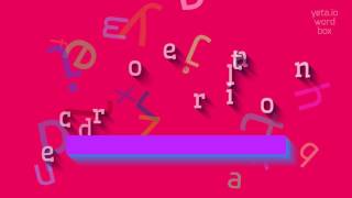 How to say decorrelation! (High Quality Voices)