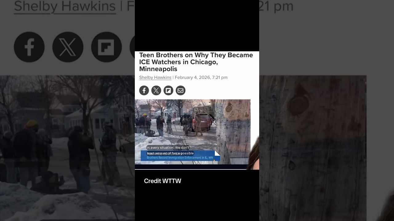 Teen boys show us how ICE is political theater.