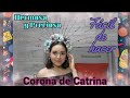 TUTORIAL | CORONA DE CATRINA CON RESPLANDOR | DIA DE MUERTOS