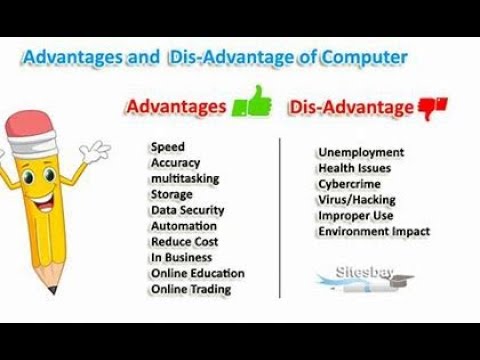 Advantages and disadvantages of computer - YouTube