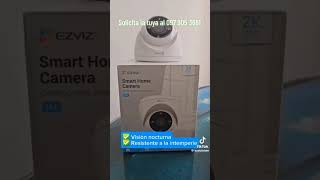 CAMARA EZVIZ H4 2K, resistente a la intemperie IP67