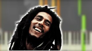 Video thumbnail of "♬ BOB MARLEY - "Natural Mystic" Piano Tutorial Video "REGGAE BUBBLE CHORDS" - By Soulphonic ♬"