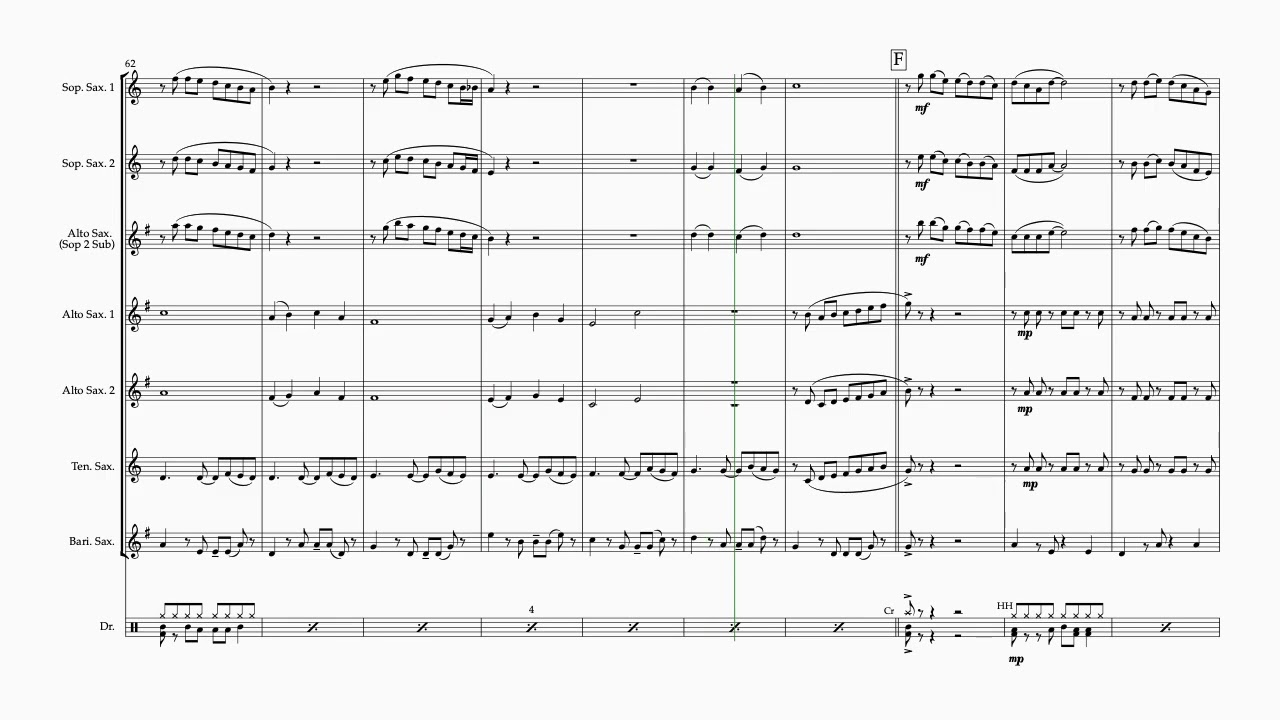 Singapore Folk Songs arranged for Saxophone Ensemble