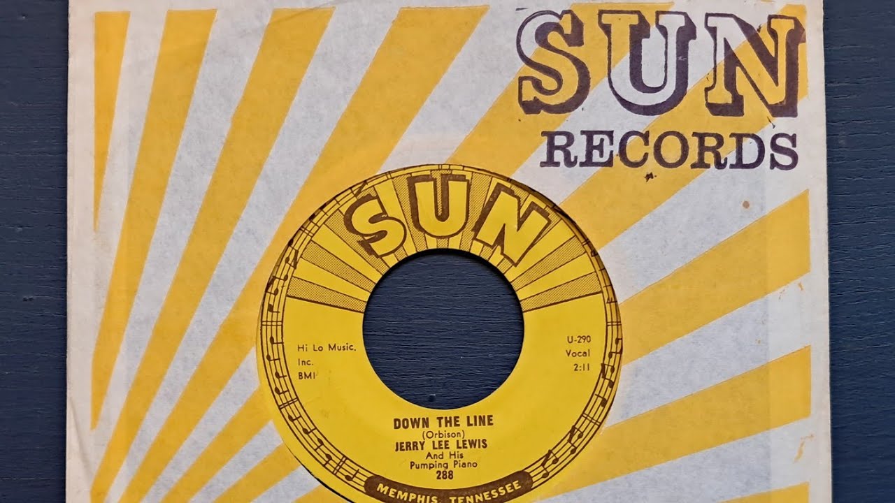 Jerry Lee Lewis (And His Pumping Piano) -Down The Line- (1958)