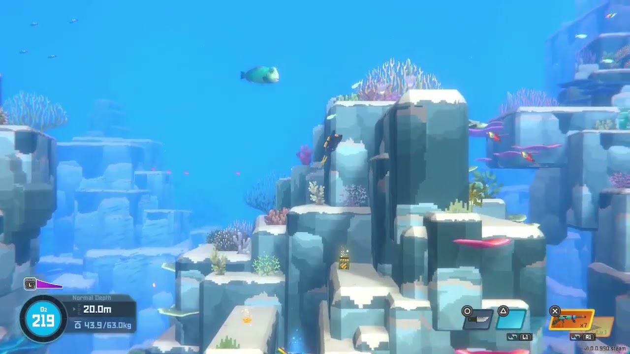 [Dave The Diver] Day 14 Morning! Horned Parrotfish and the Seaweed Farm!