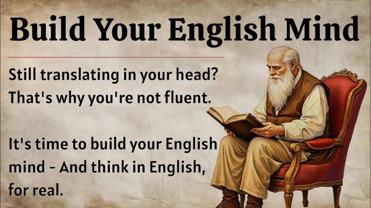 Build Your English Mind || Speak English Fluently Without Translating || Improve Your English ✅️ 