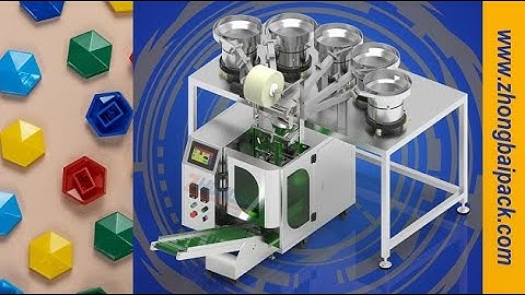 Mixed Plastic Button Packing Machine