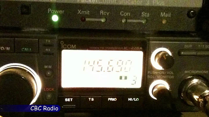 Victoria BC Ham interviewed on CBC Radio