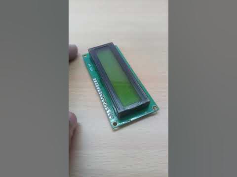 JHD 162A LCD 16×2 Display || Arduino Tutorial - YouTube