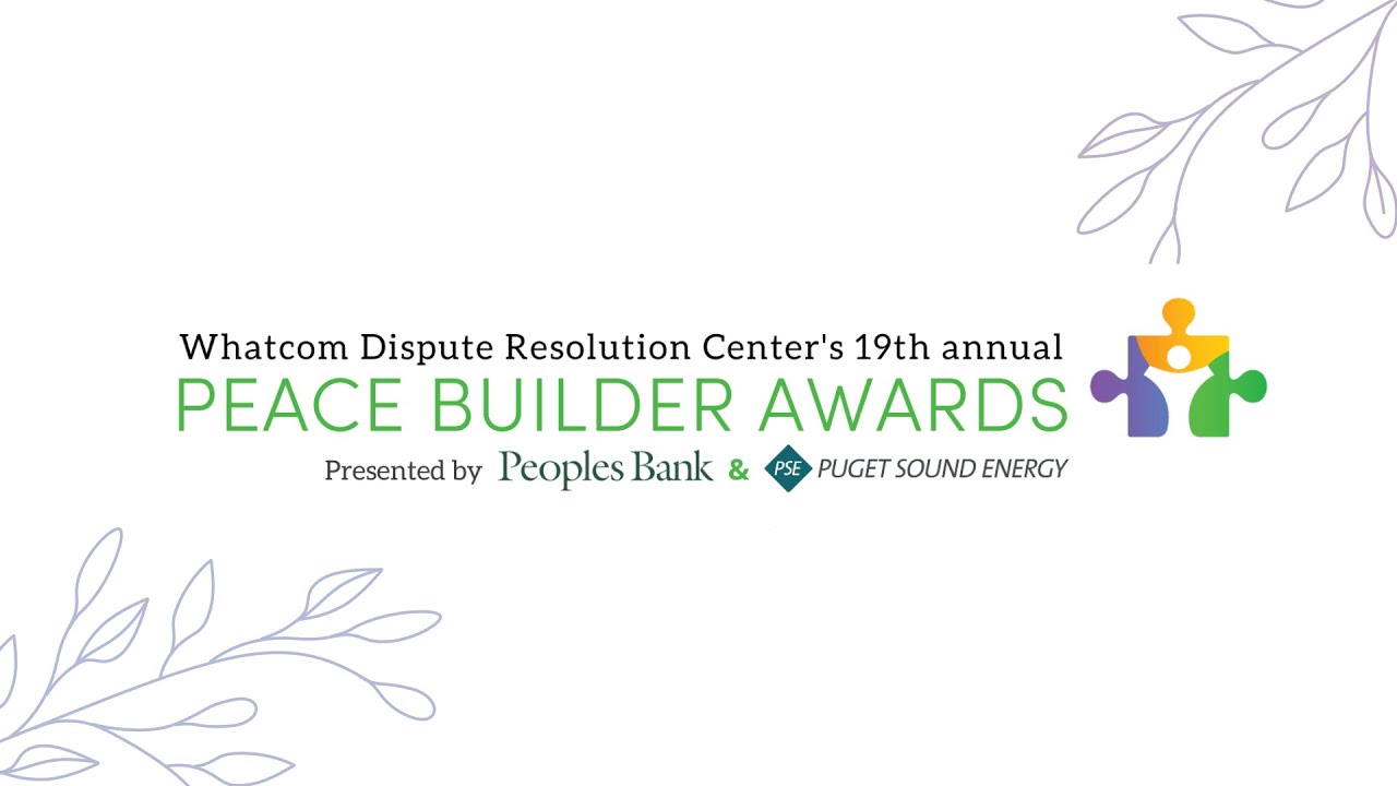 WDRC Peace Builder Awards 2022