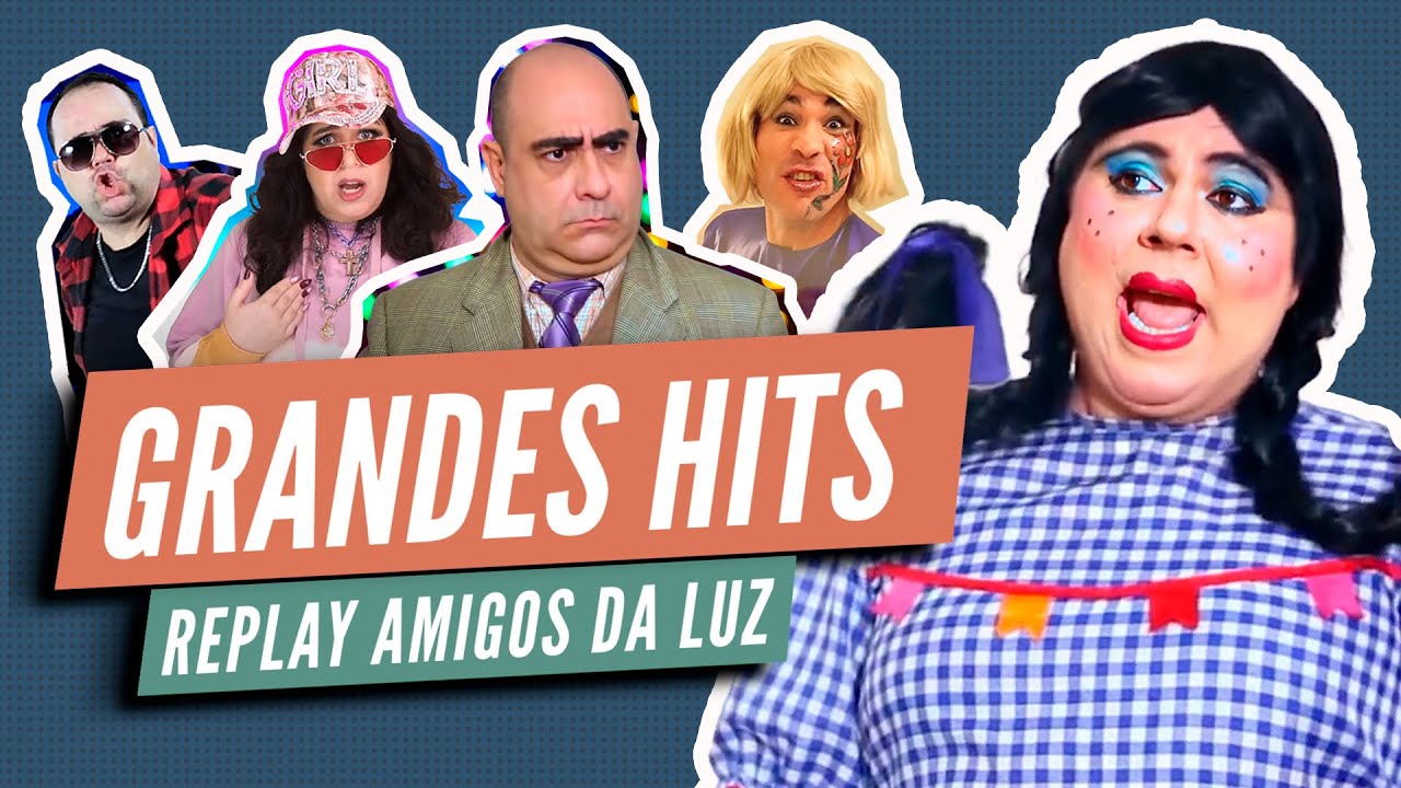 GRANDES HITS - REPLAY AMIGOS DA LUZ | Humor e Espiritismo