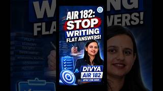 UPSC Mains Answer Writing: Secret Sub-heading Trick by Topper Divya (AIR 182)