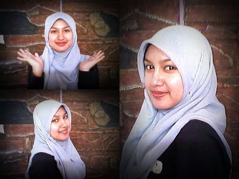  Cara  Memakai  Jilbab  Modern Segi Empat by TiTa 2 YouTube