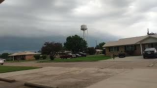 Full severe thunderstorm and insane wind in Oil City, La Sunday July 16, 2023!