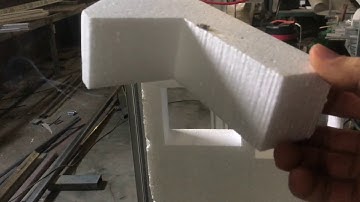 Máy cnc cắt xốp phục vụ nghành bao bì và đúc khổ làm việc 1m x 1m x 2m