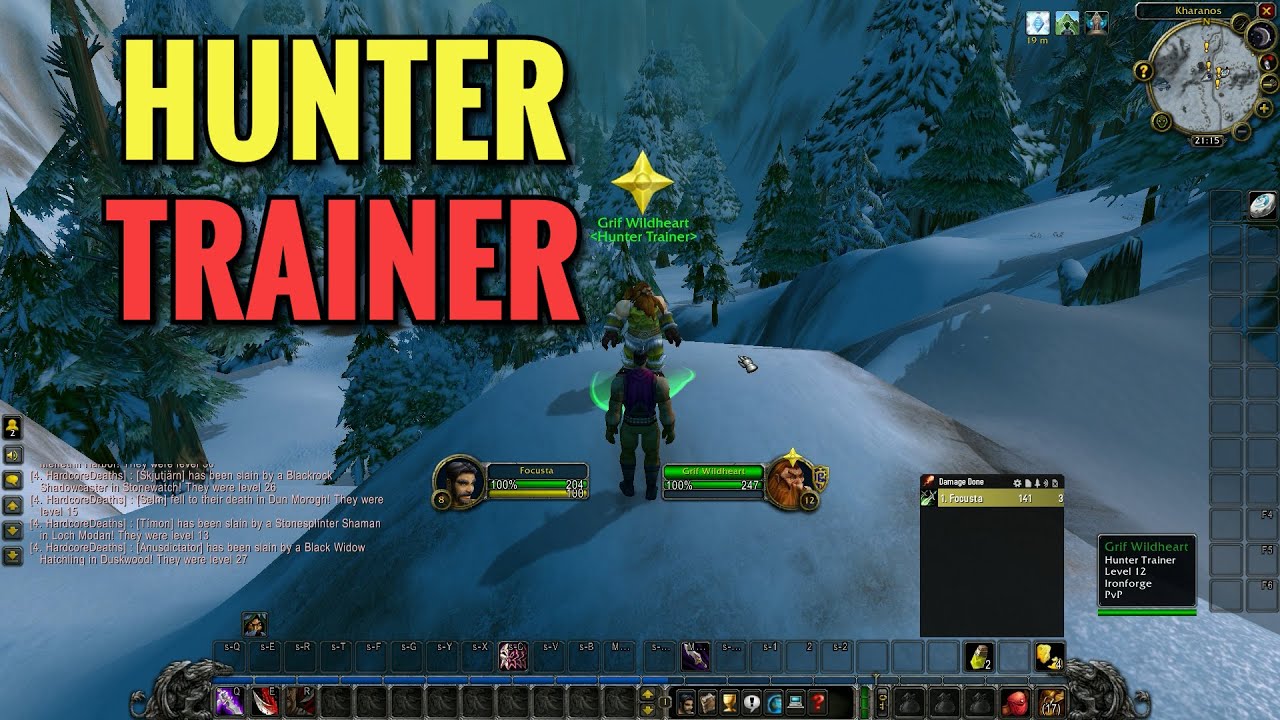 Kharanos Hunter Trainer (WoW Classic)