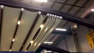 OVAL SUNSET MOTORLU PERGOLA TENTE
