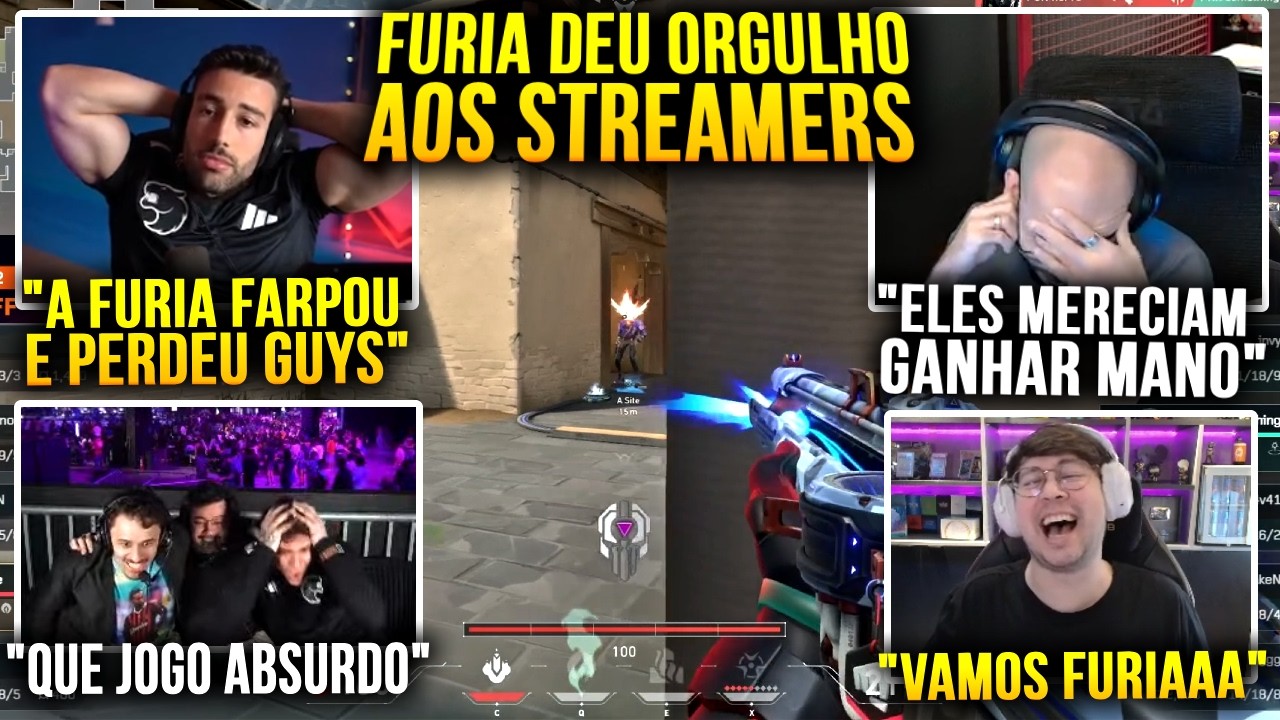 TODOS FORAM A LOUCURA COM AS PLAYS INSANAS DA FURIA E PAPER REX NO MASTERS! FURIA MERECIA GANHAR?