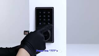 New Auto Lock Settings of  AL302 smart lock