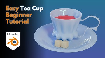 Stylized Tea Cup in Blender — Full Beginner Tutorial