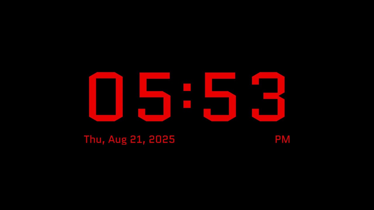 🔴 LIVE | Current time in Seoul, Korea, 서울 현재 시간
