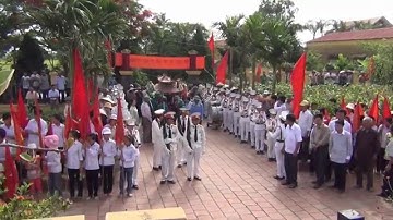 lễ Đón hài cốt liệt sỹ Quách Văn Hưng xã Tự Cường Tiên lãng phần 3