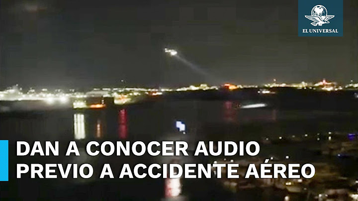 Revelan audio del piloto del helicóptero con torre de control antes de colisionar, en Washington