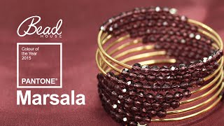 Pantone Colour of the Year 2015 is Marsala - Bead House