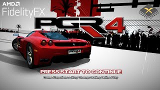 Xenia Canary 93db8f1fa | Project Gotham Racing 4 FSR Scaling 4K 60FPS Xbox 360 Emulator PC Gameplay