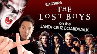 The Lost Boys Movie Screening on the beach in the REAL Santa Carla, Santa Cruz CA - Filming Location