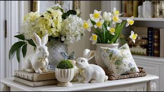 Pastel Spring Decor Ideas 2026 | Shabby Chic Farmhouse Easter Inspiration