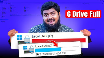 কম্পিউটারে সি ড্রাইভ ফুল হলে করনীয় | how to free up disk space on pc bangla | Jahid Graphic