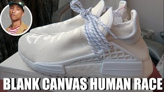 Adidas Human Race Nmd Blank Canvas Review Youtube Adidas Human Race Nmd Blank Canvas Review Youtube