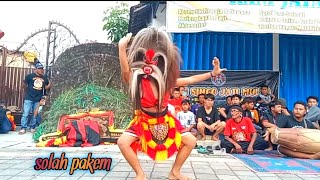 Joss Lurr Solah Pakem U0026 Salto Bujangganong Cilik  Reog Singo Jati Mulyo Di Paron Ngawi