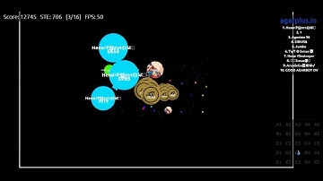 AGARIO | WIN / FAIL RECOPILACION #3 / SPLIT RUNNING REAL TIME
