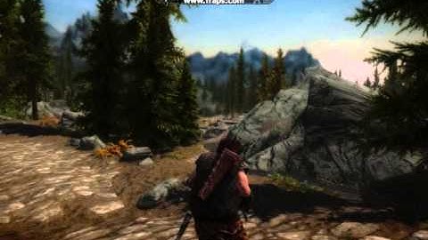 Most gorgeous looking Skyrim yet [Skyrim ENB True HDR mod].