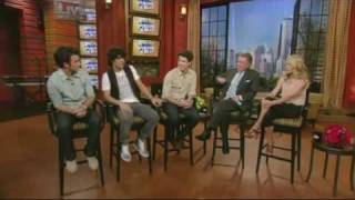 The Jonas Brothers On Regis And Kelly Part 12 July 6th