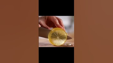 ASMR Glass Lemon Cutting 🍋✨ | Ultra Realistic Satisfying Slow Motion