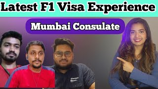 Latest F1 Visa Interview Experiences | Mumbai Consulate