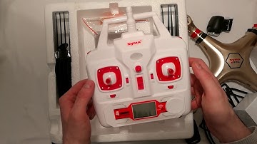 Syma X8HC Unboxing (close look)