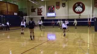 20141006 Omaha Burke Volleyball vs Omaha NW Set 1