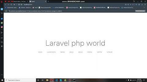 Laravel 7 tutorial #3 Laravel file and folder structure
