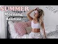 SUMMER MORNING ROUTINE 2018 ☀️| Realistic (What I Actually Do)