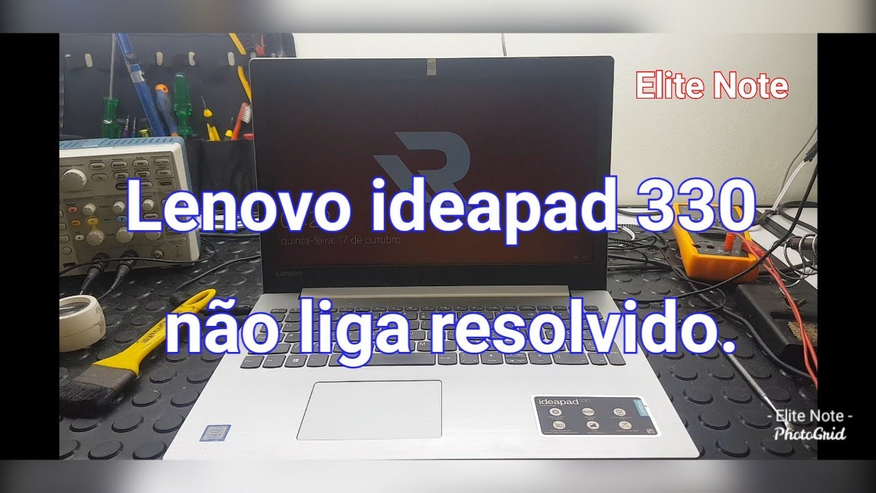 Lenovo ideapad 330 não liga resolvido. - YouTube